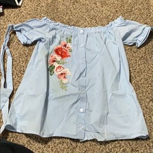 Off the shoulder top